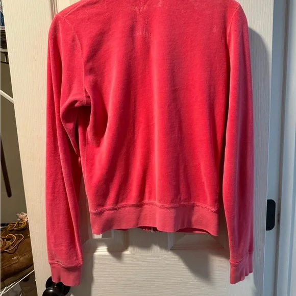 Juicy Pink Velour Jacket and Pants Set - Picture 2 of 9